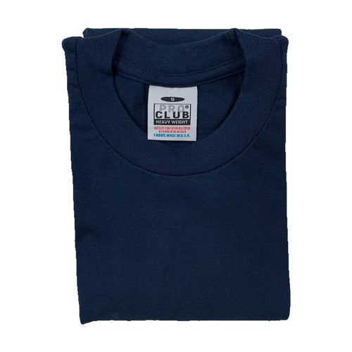 MENS HEAVYWEIGHT PRO CLUB CREWNECK T-SHIRT