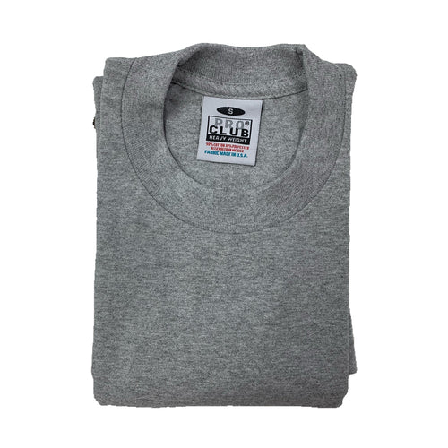 MENS HEAVYWEIGHT PRO CLUB CREWNECK T-SHIRT