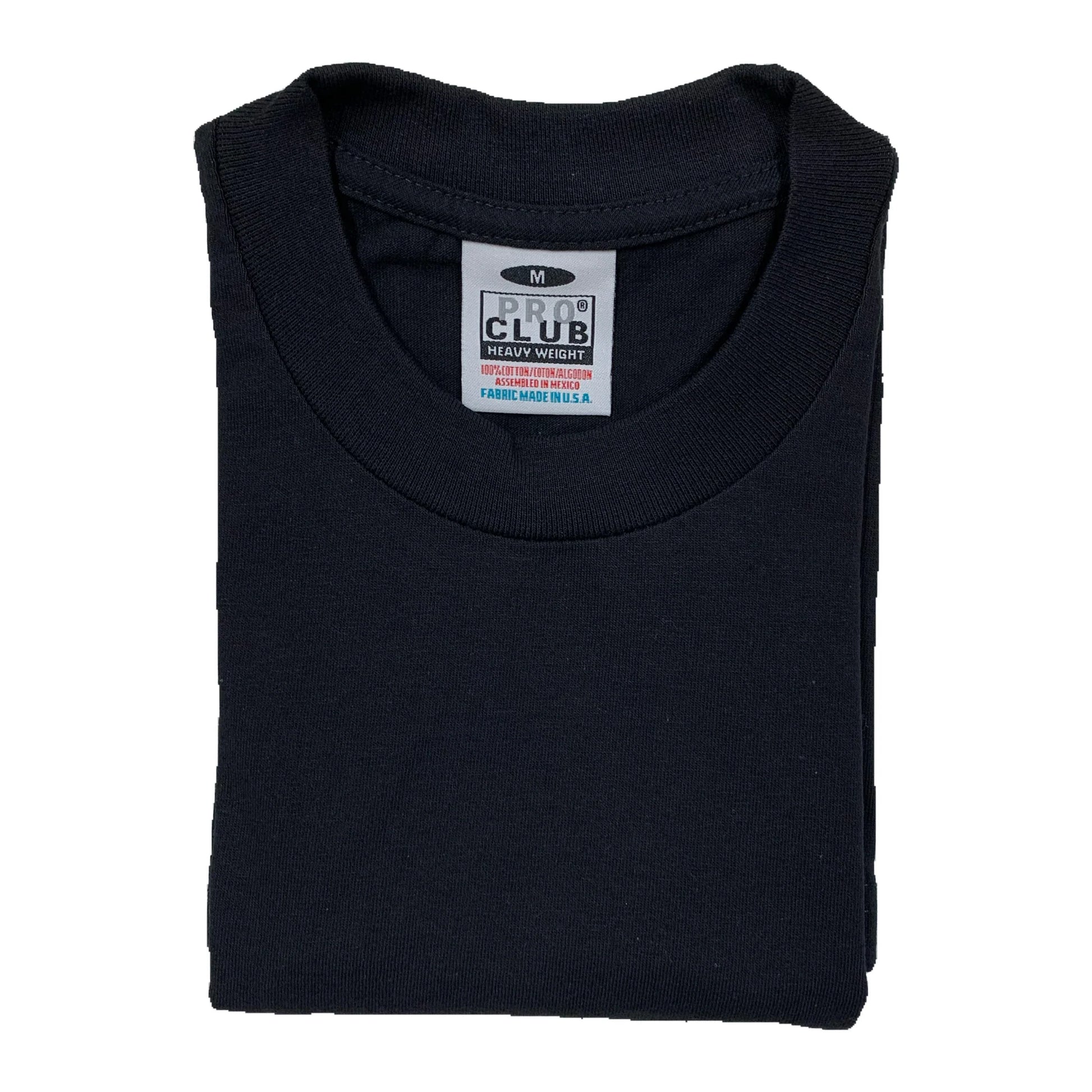 MENS HEAVYWEIGHT PRO CLUB CREWNECK T-SHIRT