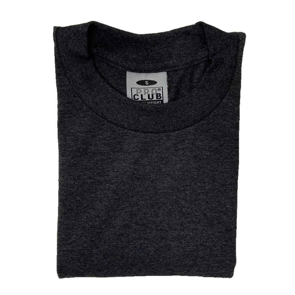 MENS HEAVYWEIGHT PRO CLUB CREWNECK T-SHIRT