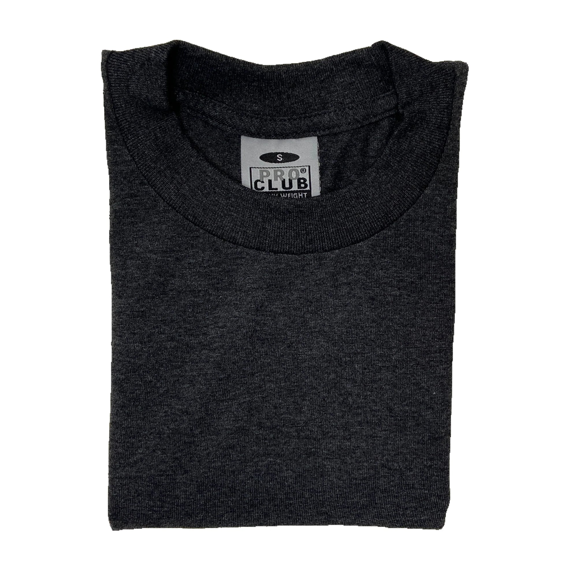 MENS HEAVYWEIGHT PRO CLUB CREWNECK T-SHIRT